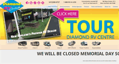 Desktop Screenshot of diamondrv.com