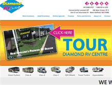 Tablet Screenshot of diamondrv.com